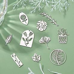 20 pendentif en acier inoxydable de style 201&nbsp;STAS-SC0003-11
