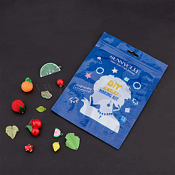 DIY-Sets zum Basteln von Ohrhängern mit Obstmotiv&nbsp;DIY-SC0001-16