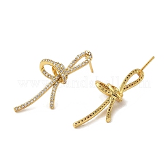 Clous d'oreilles en laiton&nbsp;EJEW-R162-14G