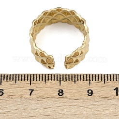 Manschettenringe aus Edelstahl 304&nbsp;RJEW-D332-012M-G