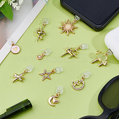 10 Stück mobile staubdichte Kunststoffstecker&nbsp;HJEW-DC00117