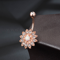 Piercingschmuck aus Messing&nbsp;AJEW-EE0006-79RG
