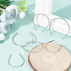 24 Stück 4 Stil Eisen Puppen Haarreifen&nbsp;DIY-FG0002-74