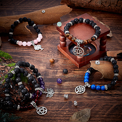 Kit fai da te per realizzare braccialetti yoga&nbsp;DIY-SC0019-29