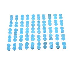 Galvanisieren natürlichen druzy Kristall cabochons&nbsp;G-L047-8mm-M