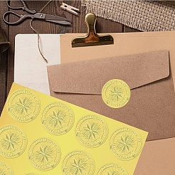 34 Blatt selbstklebende Aufkleber mit Goldfolienprägung&nbsp;DIY-WH0509-018