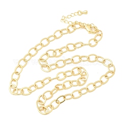 Colliers à chaîne en laiton de 6.5 mm pour femmes&nbsp;NJEW-F366-05A