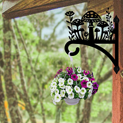 Soporte para colgar plantas de hierro&nbsp;HJEW-WH0095-006