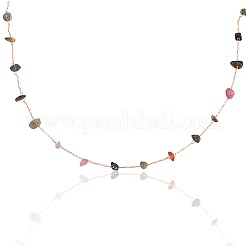 Catena di perline fatta a mano in ottone&nbsp;CHC-CJ0001-54