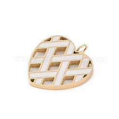Pendentifs en acier inoxydable 304 émaillés&nbsp;STAS-I325-048G