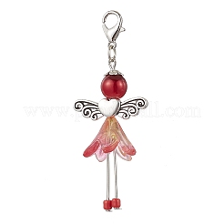 6 pendentif en alliage de perles de fée 6 couleurs&nbsp;HJEW-JM03064