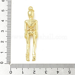 Halloween-Thema Rack Beschichtung Messing Anhänger&nbsp;KK-Z067-14G-02