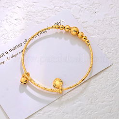 Verstellbare Messing-Charm-Armreifen für Damen&nbsp;EU2266