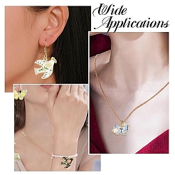 9pcs 9 styles de pendentifs en émail en alliage&nbsp;FIND-YW0011-87
