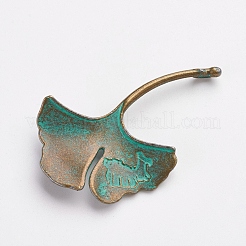 Tibetischer stil Aluminium Anhänger & Charms&nbsp;X-PALLOY-F187-40ABG