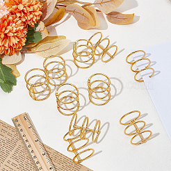 Eisen 3 Ring Loseblatt Buchbinder Klappklemme&nbsp;FIND-WH0148-173