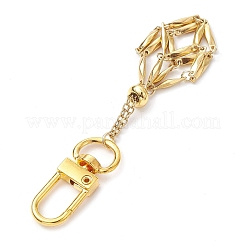 304 acciaio inossidabile porta pietra vuota catena sacchetto ciondolo decorazioni&nbsp;HJEW-JM01885-02