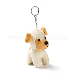 Decorazioni di ciondoli per cani giocattolo di peluche in cotone pp di cartone animato in peluche di simulazione&nbsp;HJEW-K043-06