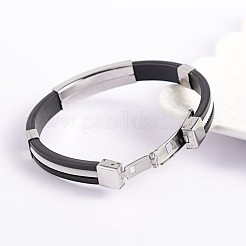 PU la mode des bracelets de cuir cordon&nbsp;BJEW-E260-14A