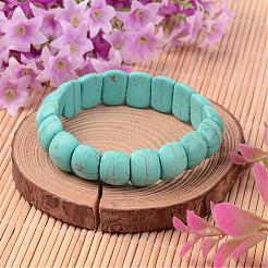 Bracelet turquoise synthétique&nbsp;B306-7