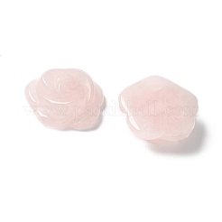 Natürlicher Rosenquarz geschnitzte Cabochons&nbsp;G-C185-01C-01