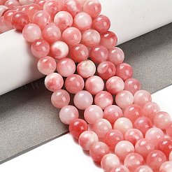 Natürliche gelbe Jade Perlen Stränge&nbsp;G-B128-A01-03