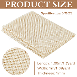 3.75ct Kreuzstichstoff aus Polyester-Baumwolle&nbsp;DIY-WH0588-32B
