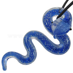Handmade lampwork luminosa grandi ciondoli&nbsp;LAMP-X402-M