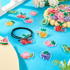 35 Stück 7 Stile PVC-Kunststoff-Cabochons&nbsp;KY-TA0001-43