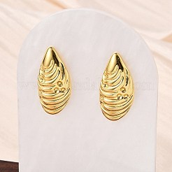 Boucles d'oreilles à tige en acier inoxydable 304 pour femmes&nbsp;EJEW-U052-05G