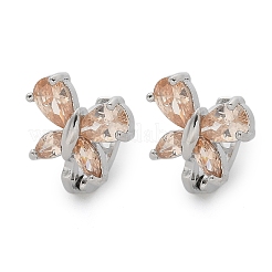 Orecchini a cerchio in ottone&nbsp;EJEW-R016-10P-01