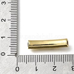 Muttertag Messing Emaille Herz Wort Mama gebogene Rohrperlen&nbsp;KK-C090-51G-02
