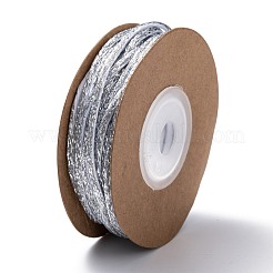 Corde de corde torsadée à paillettes de noël en polyester&nbsp;NWIR-P020-A02
