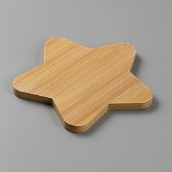 Tapetes de bambú para tazas&nbsp;DIY-WH0430-656B