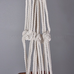 Ensembles de jardinières suspendues en corde de coton à la main&nbsp;AJEW-WH0112-05