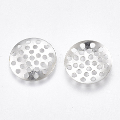 Accessoires de bague/broche tamis en fer&nbsp;X-IFIN-T007-46P-NF