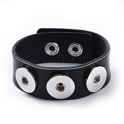 Stück Leder Armband machen&nbsp;LS-AJEW-R014-3