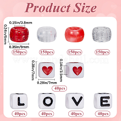 DIY-Perlen-Sets zum Thema Valentinstag&nbsp;DIY-SP0002-04