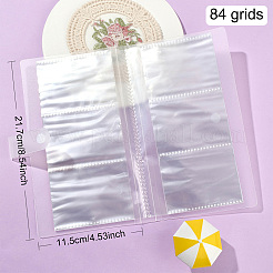 Album fotografico rettangolare con 84 tasca per riporre i gioielli&nbsp;AJEW-YWC0001-10
