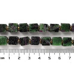 Natürliche Rubin in Zoisit Perlen Stränge&nbsp;G-G053-B01-01