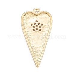 Pendentifs en laiton zircon cubique transparent&nbsp;KK-K255-07G