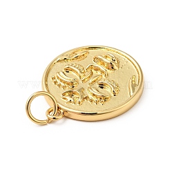 Pendentifs de placage en laiton&nbsp;KK-H431-52G