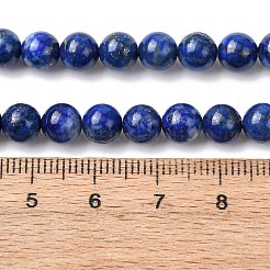 Natürlicher Lapislazuli Perlenstränge&nbsp;G-K366-G03-6mm
