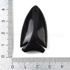 Pendentifs en obsidienne naturelle&nbsp;GG-CBA7FE3-01G