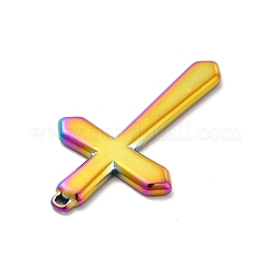 Pendentifs en acier inoxydable 304 avec placage ionique (IP)&nbsp;STAS-F282-03MC