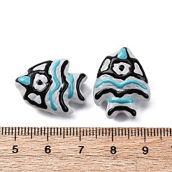 Perles vernissées manuelles&nbsp;LAMP-S068-06J