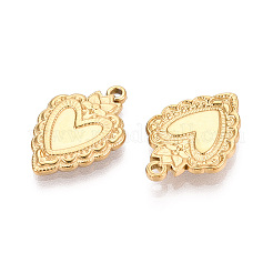 Cabochon-Fassungen für Anhänger aus Edelstahl 304&nbsp;STAS-T067-03G