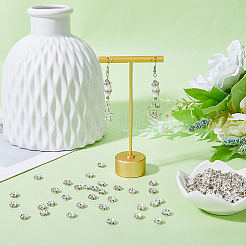 400 Stück Eisenkristall-Strass-Abstandshalterperlen&nbsp;RB-DC0001-06