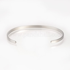 Anlaufgeschützte Armreifen aus Edelstahl 304&nbsp;X-BJEW-Q685-08
