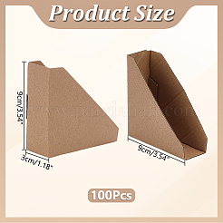 Protections d'angle pour cadre photo en papier triangulaire&nbsp;FIND-WH0126-961C